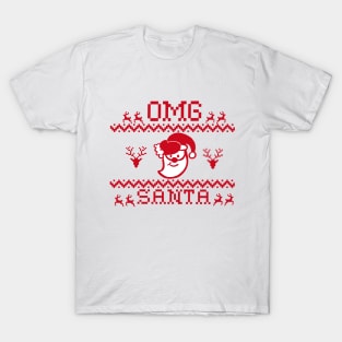 OMG  Santa T-Shirt